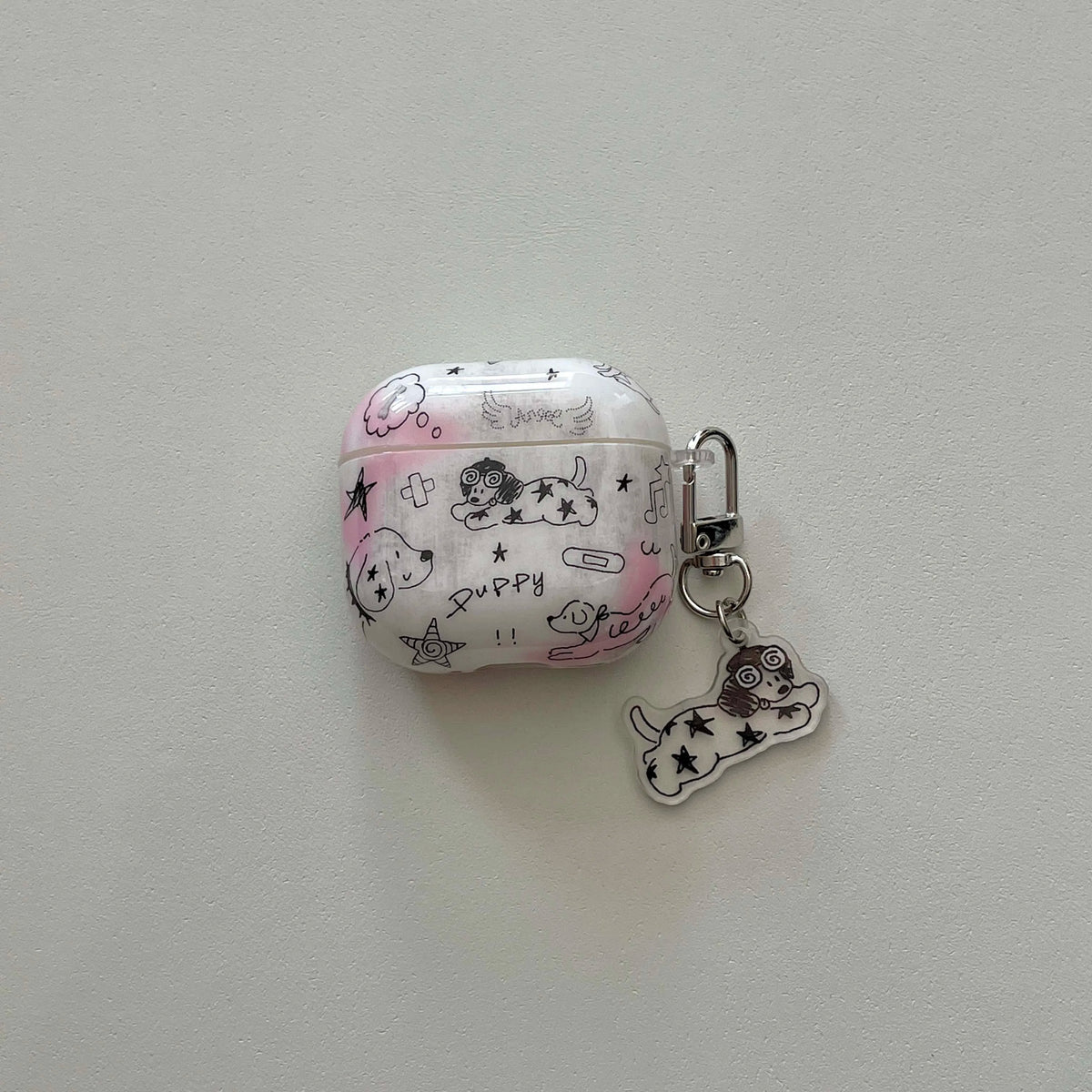 Doodle Puppy AirPods Charger Case Cover