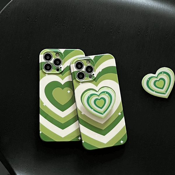 3D Heart iPhone Case with Griptok