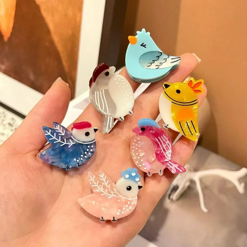 Mini Bird Hair Claws