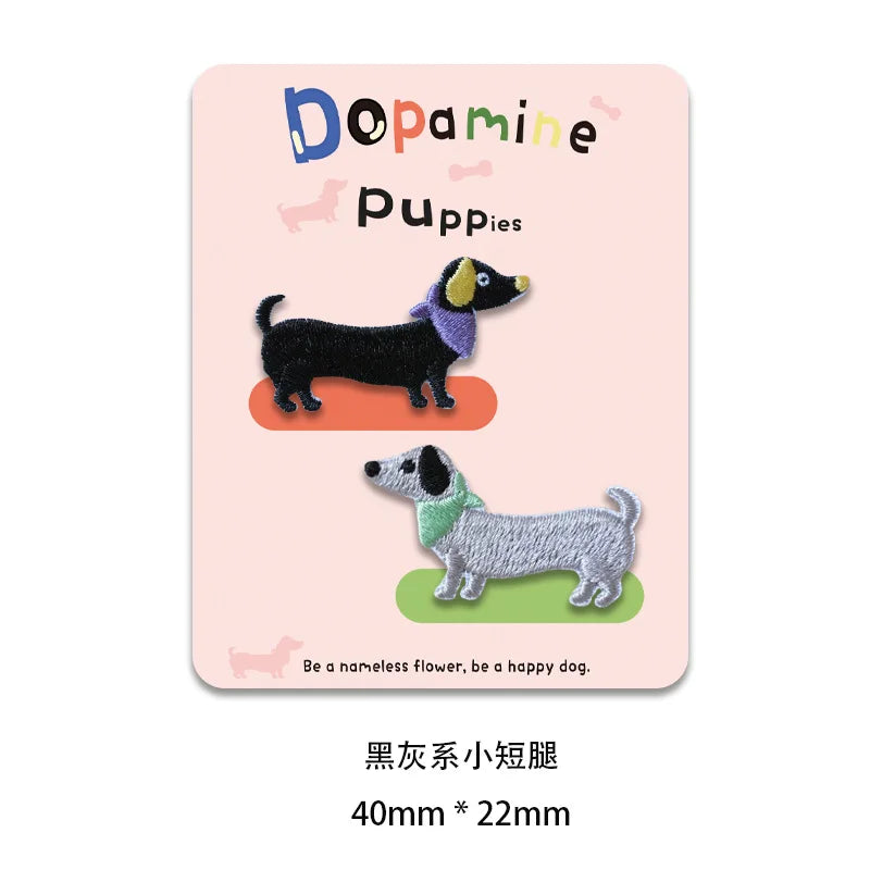 Sausage Dog Patch Set (Set of 2)
