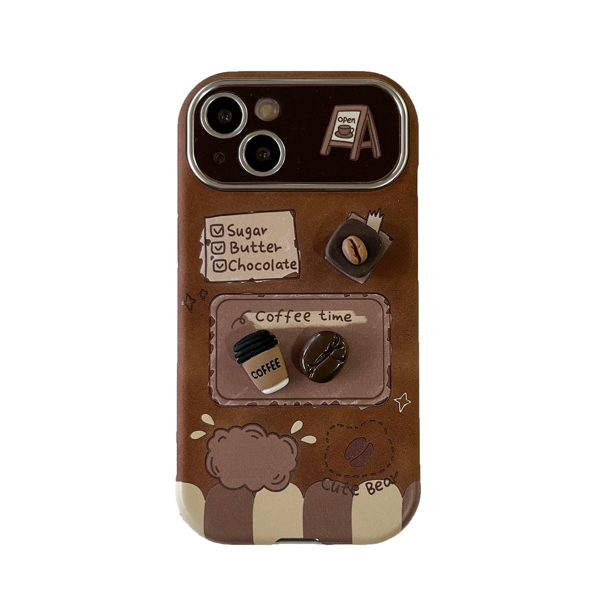 Coffee Shop Charm iPhone Case