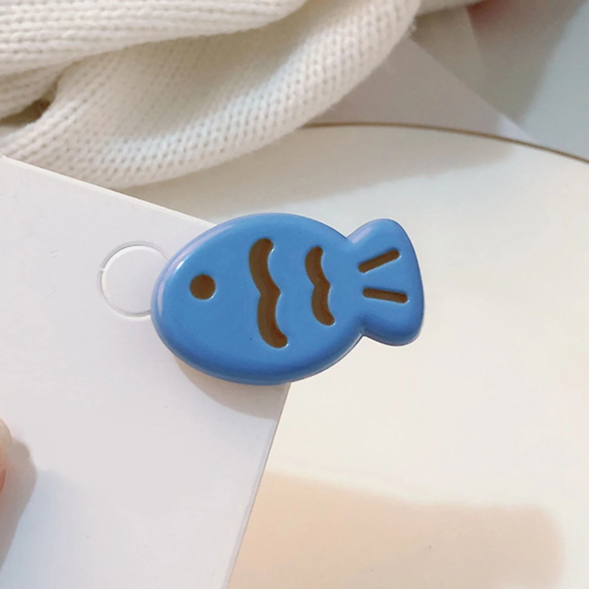 Mini Fish Hairclip - Ice Cream Cake