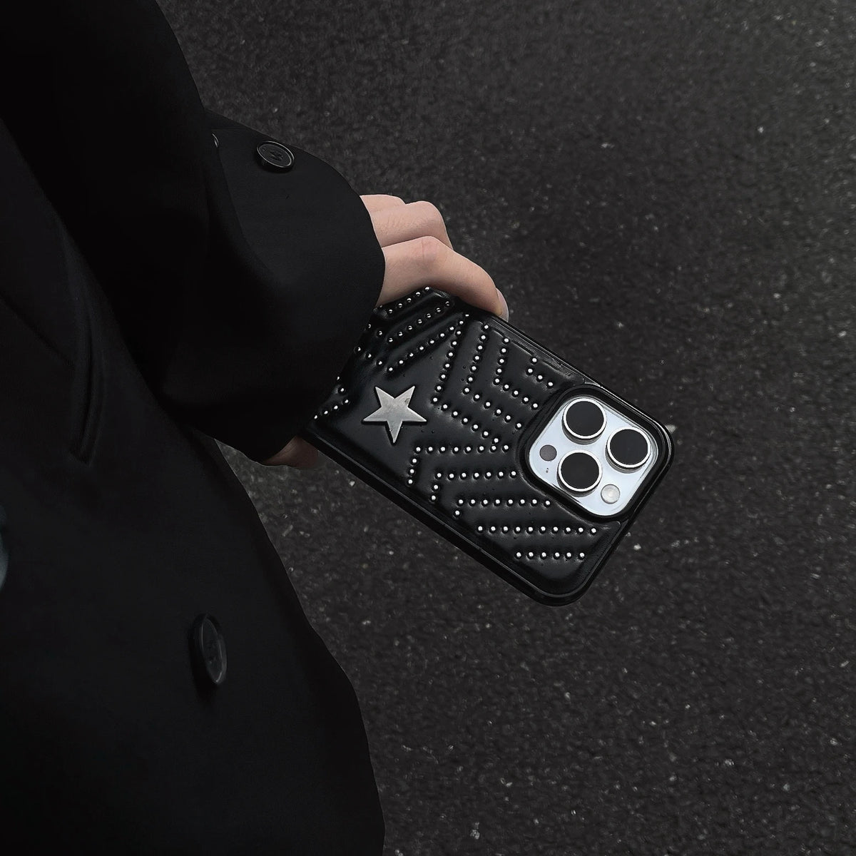 y2k Rhinestone Star iPhone Case