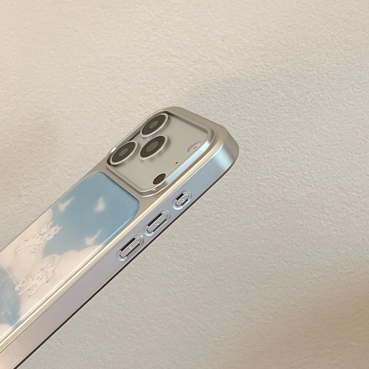 Cloudy Pegasus iPhone Case