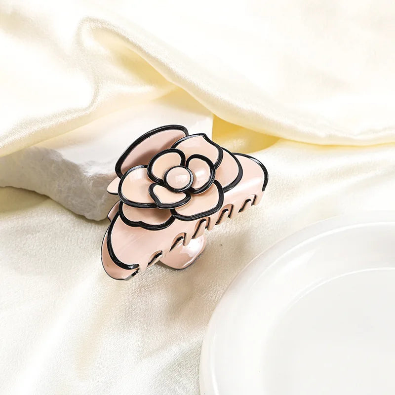 Camellia Hair Claw - Ice Cream Cake