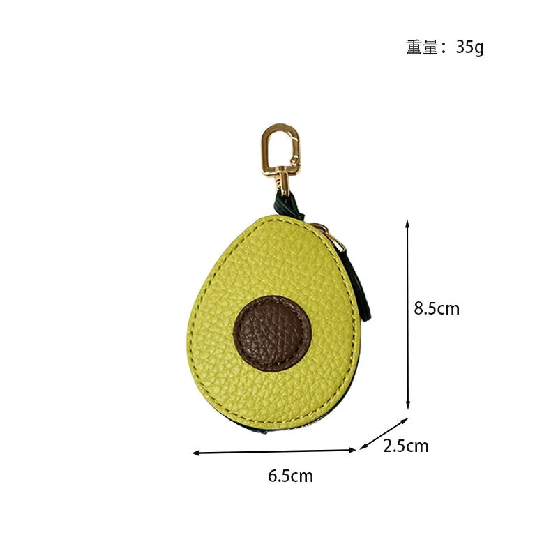 Fruit Shaped Mini Zipper Purse