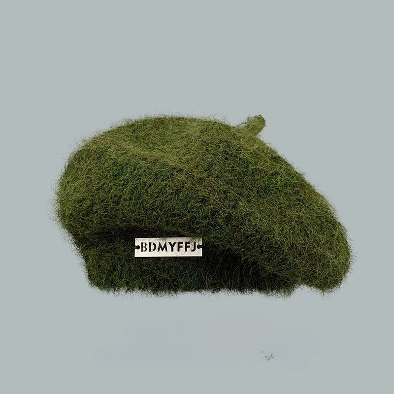 Fuzzy Beret hat