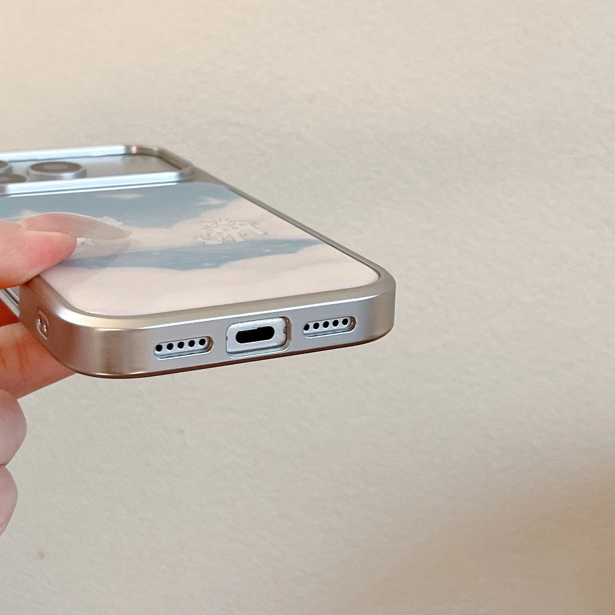Cloudy Pegasus iPhone Case