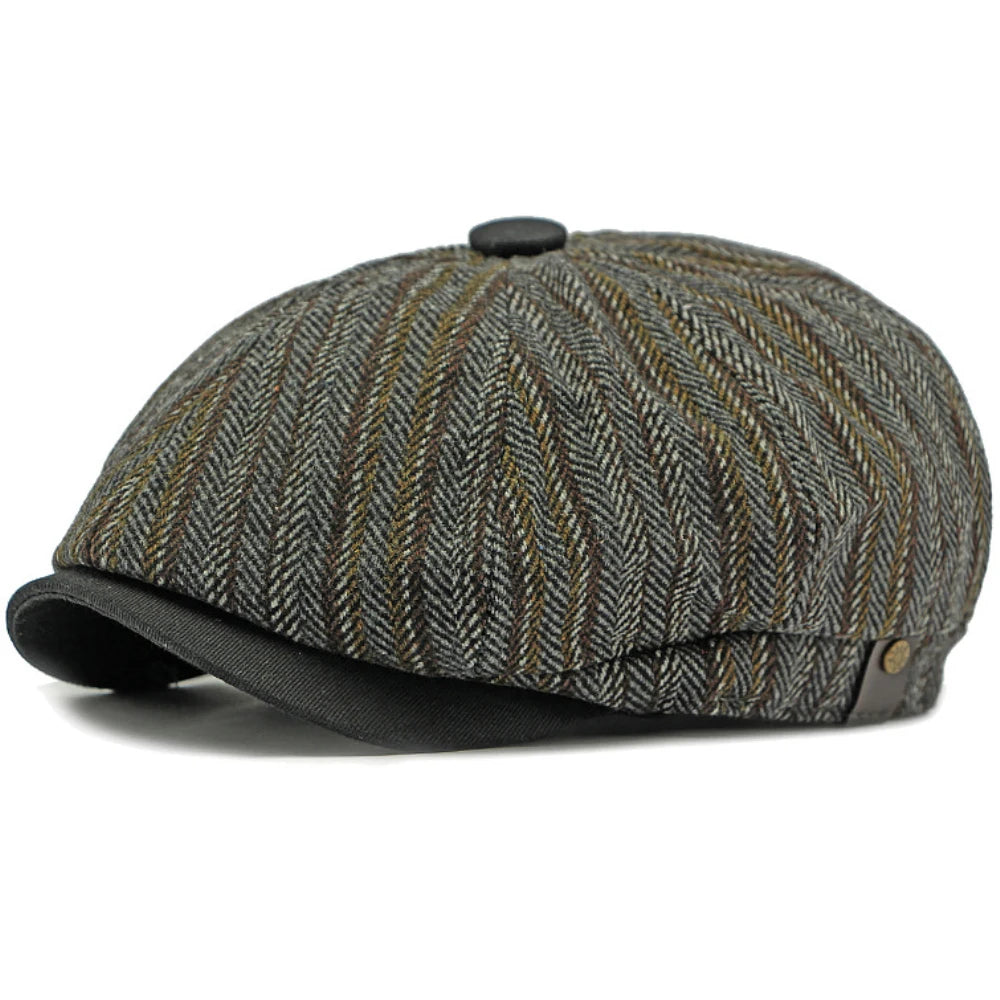 Grandpa Style Newsboy Cap