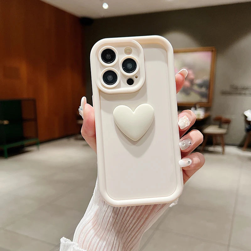 3d Heart iPhone Case