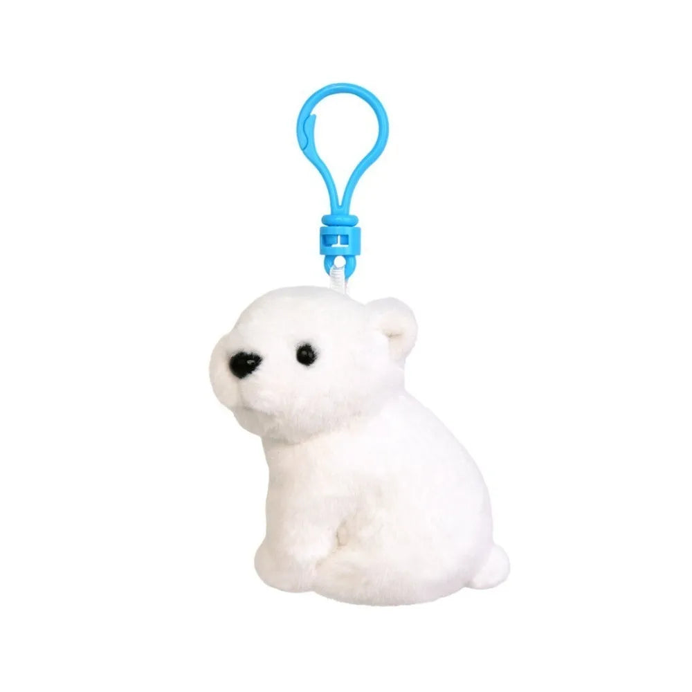 Aquarium Friends Plush Keychain Bag Charm - Ice Cream Cake