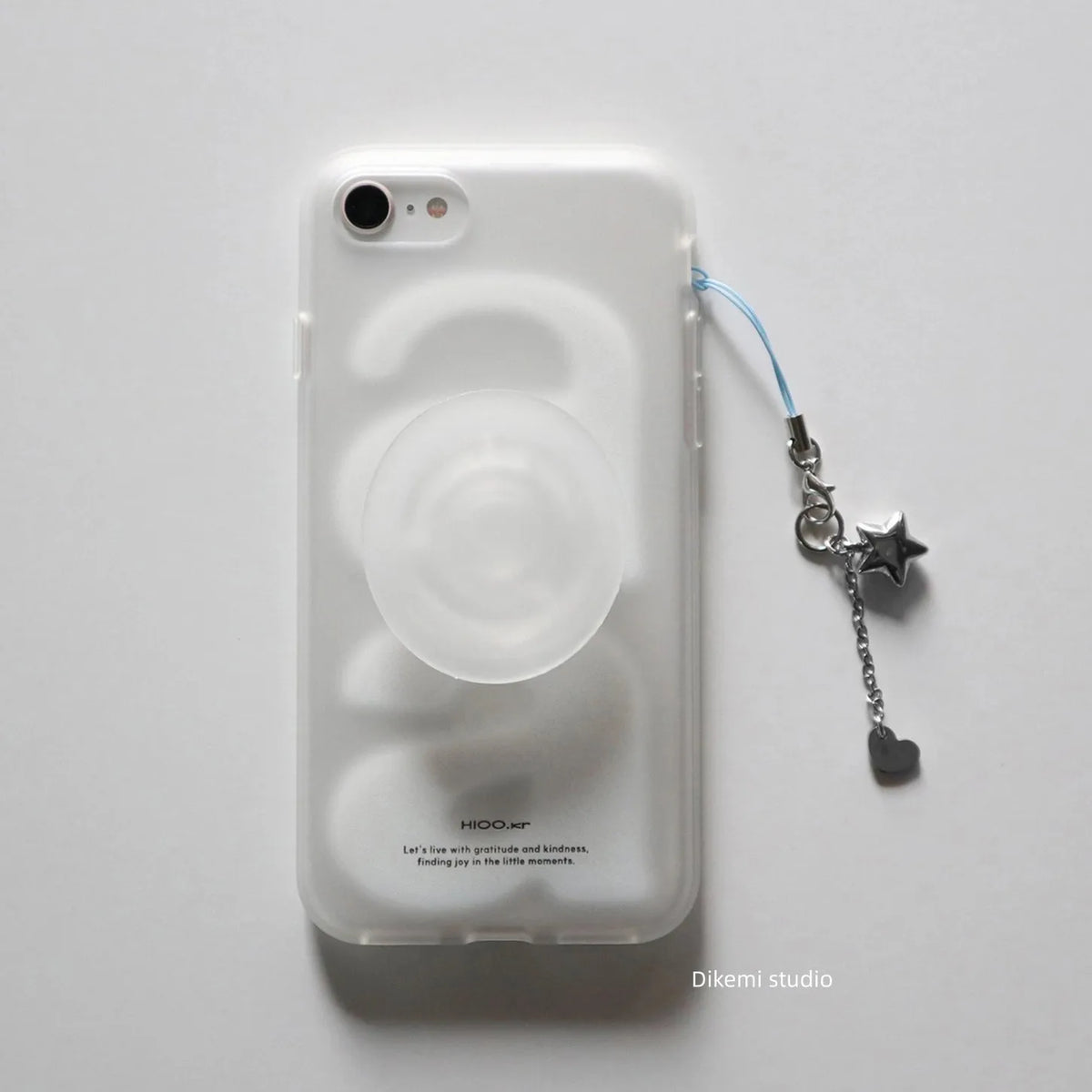Korean Ins Versatile Simple Letter Star Wing Phone Case For iPhone 17 16 E 15 14 13 12 11 Pro XR X Max 7 8 Plus Mini Y2K Cover ﻿ - Ice Cream Cake