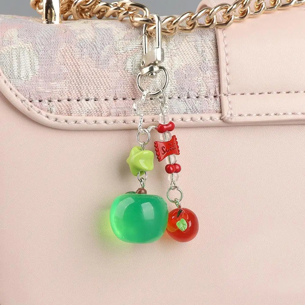 y2K Fruit Charm Strap Clip-On Keychain