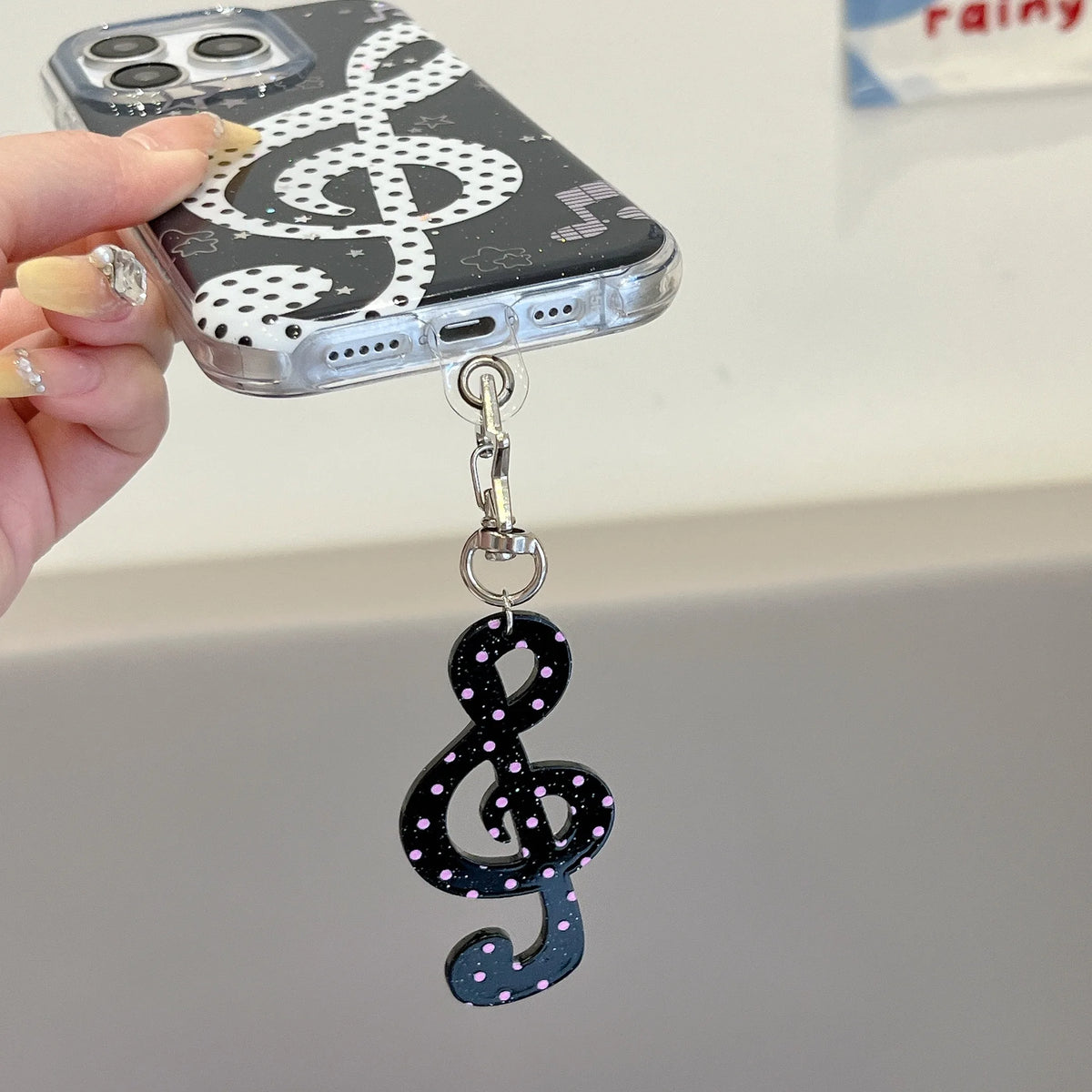 y2K Musical Note iPhone Case