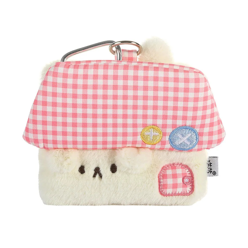 Puppy Dog House Clip-On Coin Purse
