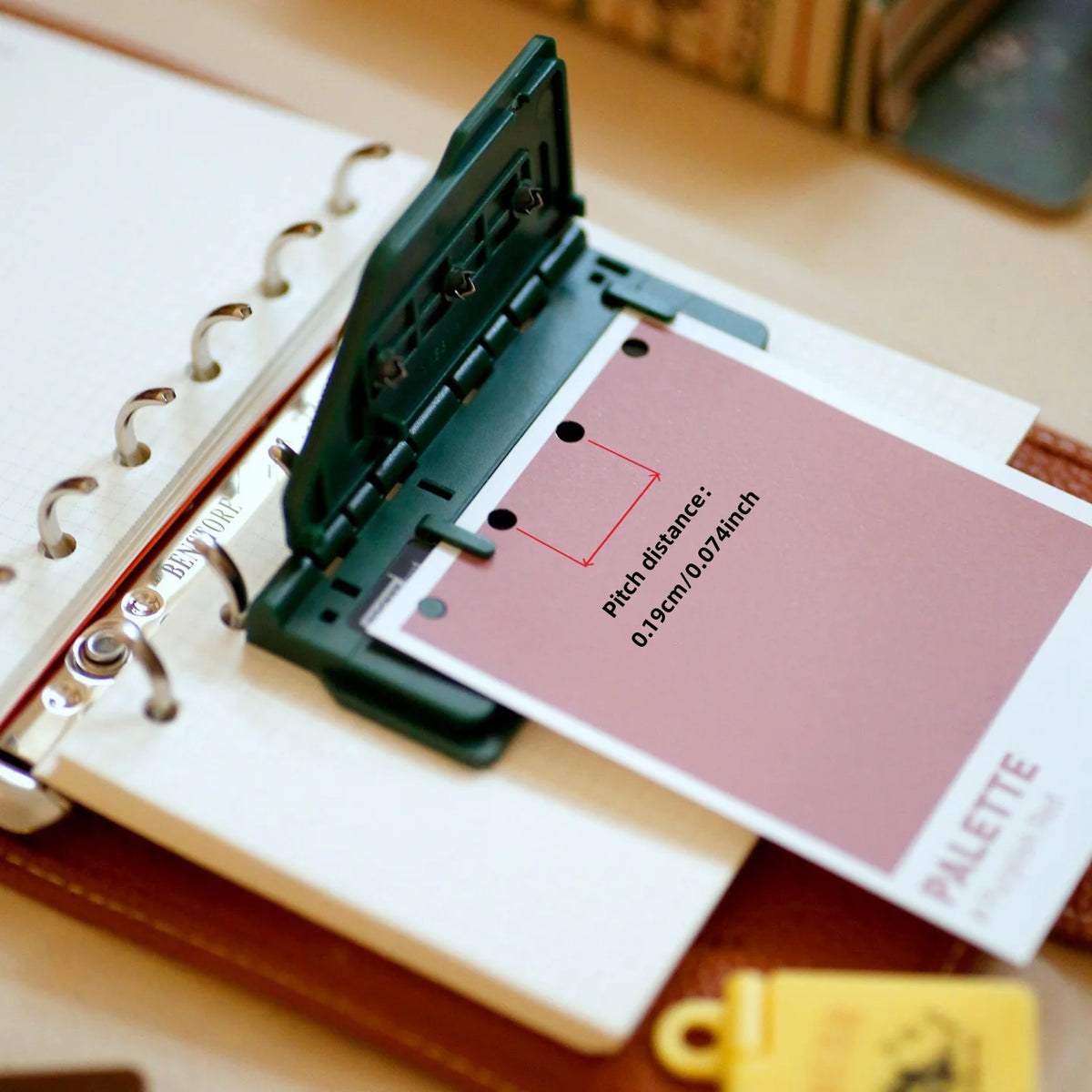 Cat Print Portable Hole Punch