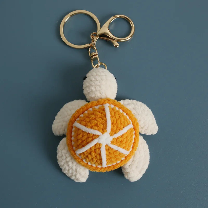 Handmade Crochet Ocean Friends Keychain Charm