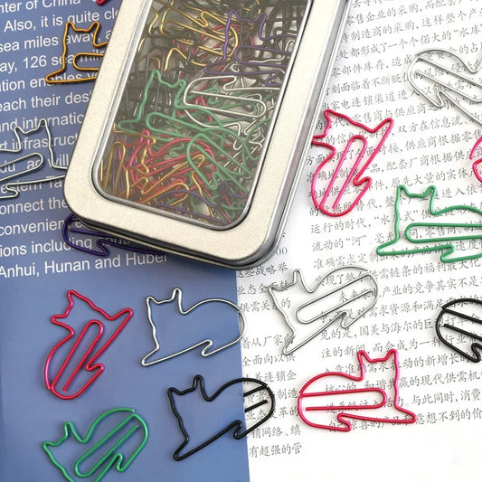 Kitty Cat/Sausage Dog Paperclip Set