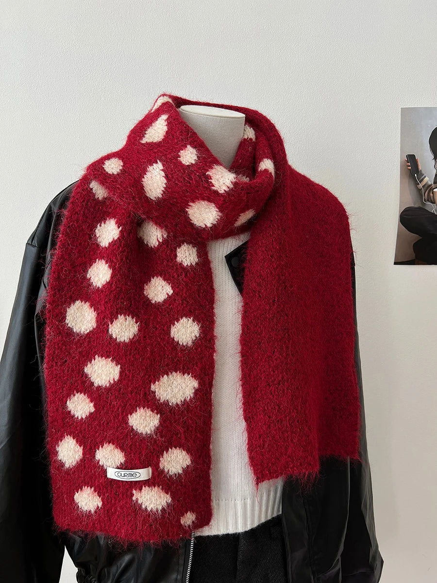 Polka Dot Scarf