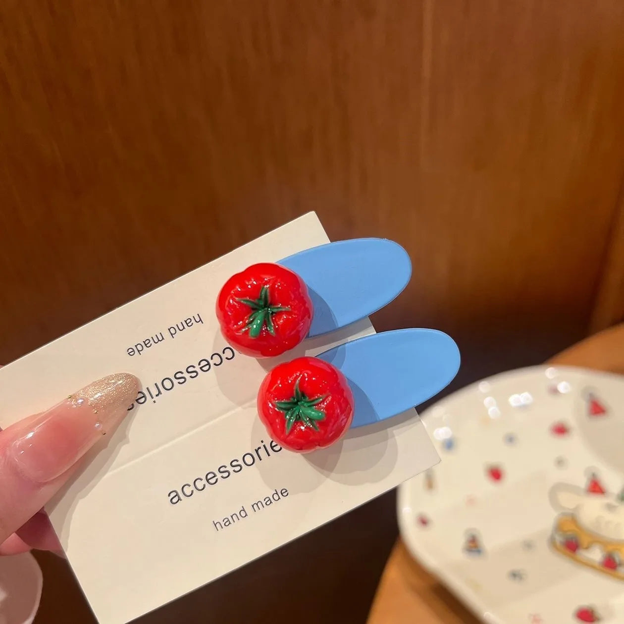 Cottagecore Tomato Clip Set