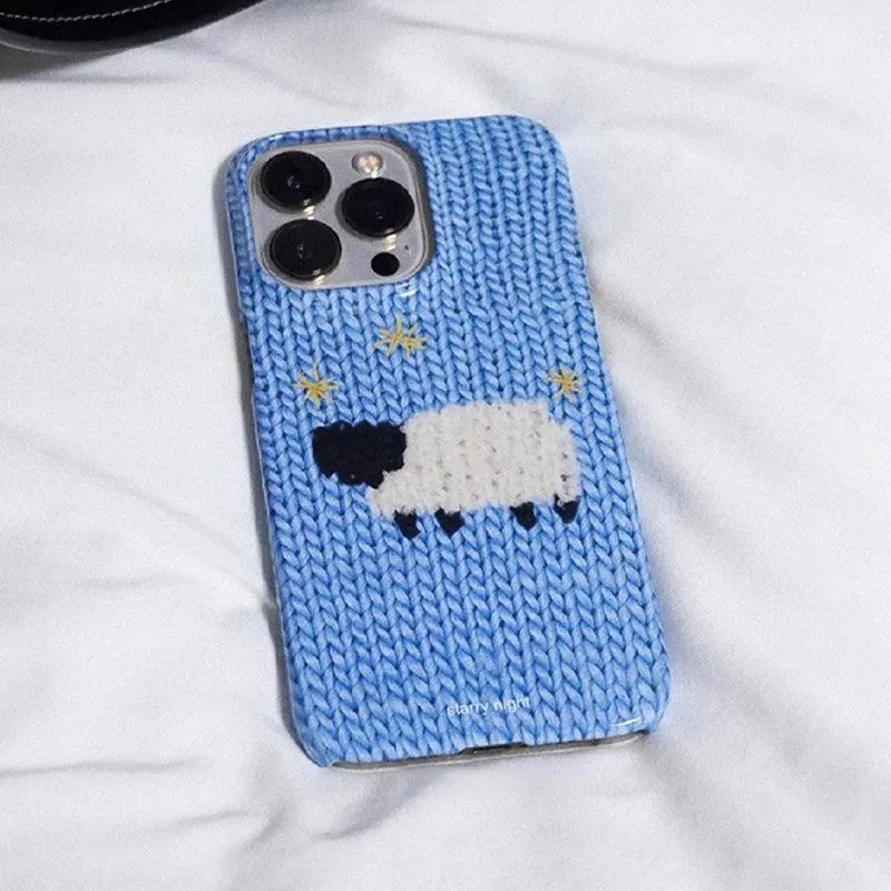 Sheep Knit iPhone Case