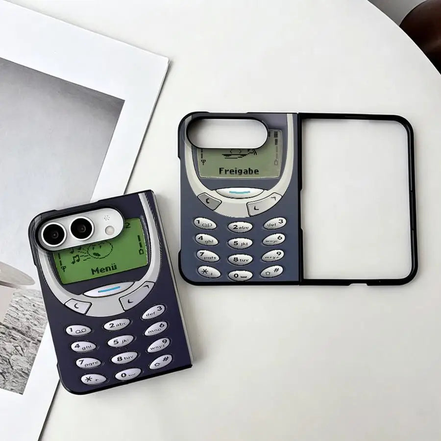 Retro Dumbphone Case for iPhone Duo