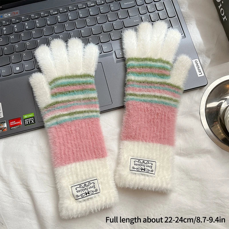 Colourblock Gloves