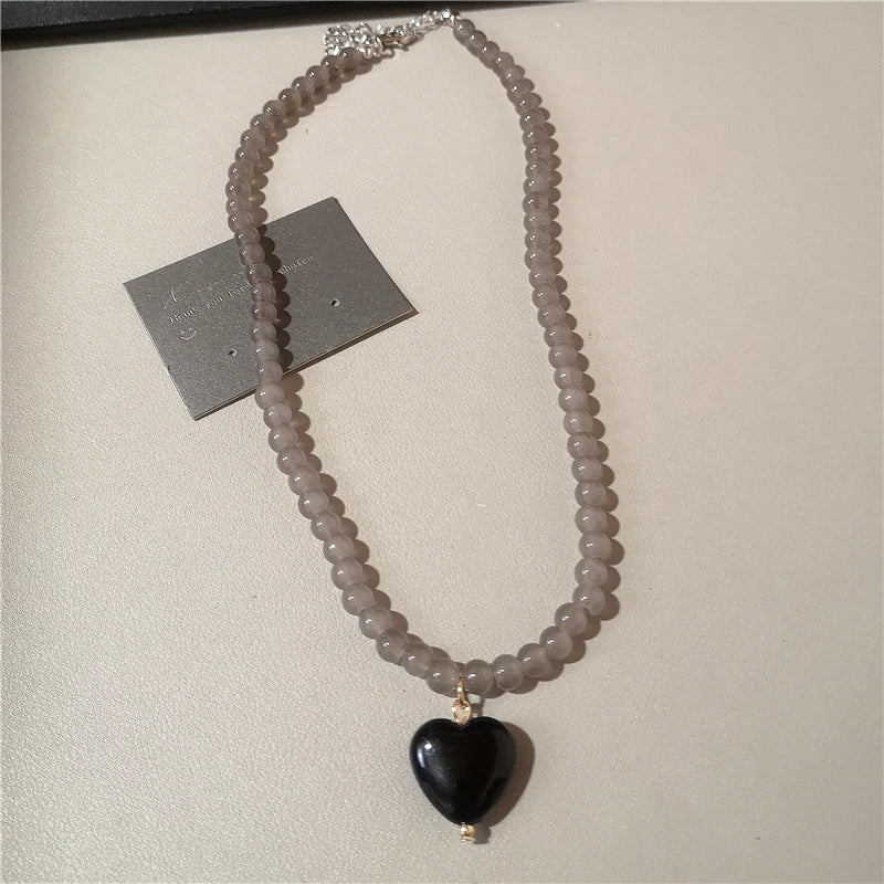 Beaded Charm Necklace