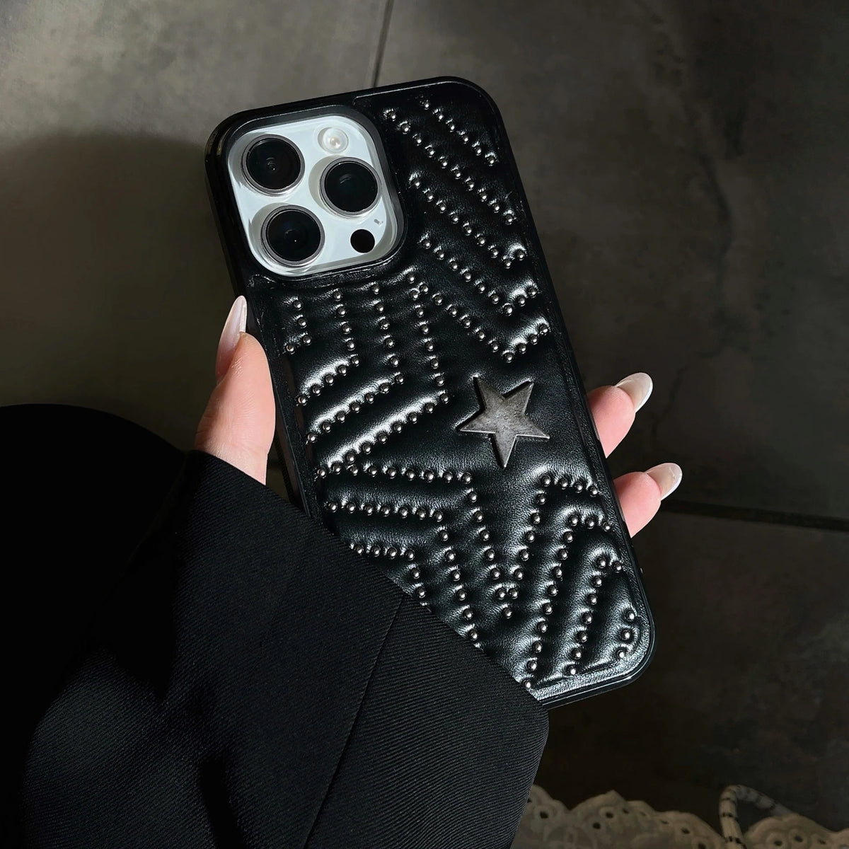 y2k Rhinestone Star iPhone Case
