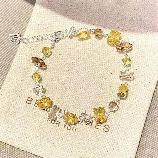 Rainbow Gem Bracelet