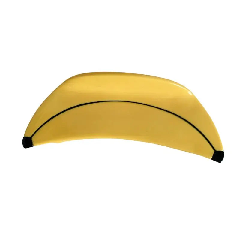 Glossy Banana Hair Clip Claw