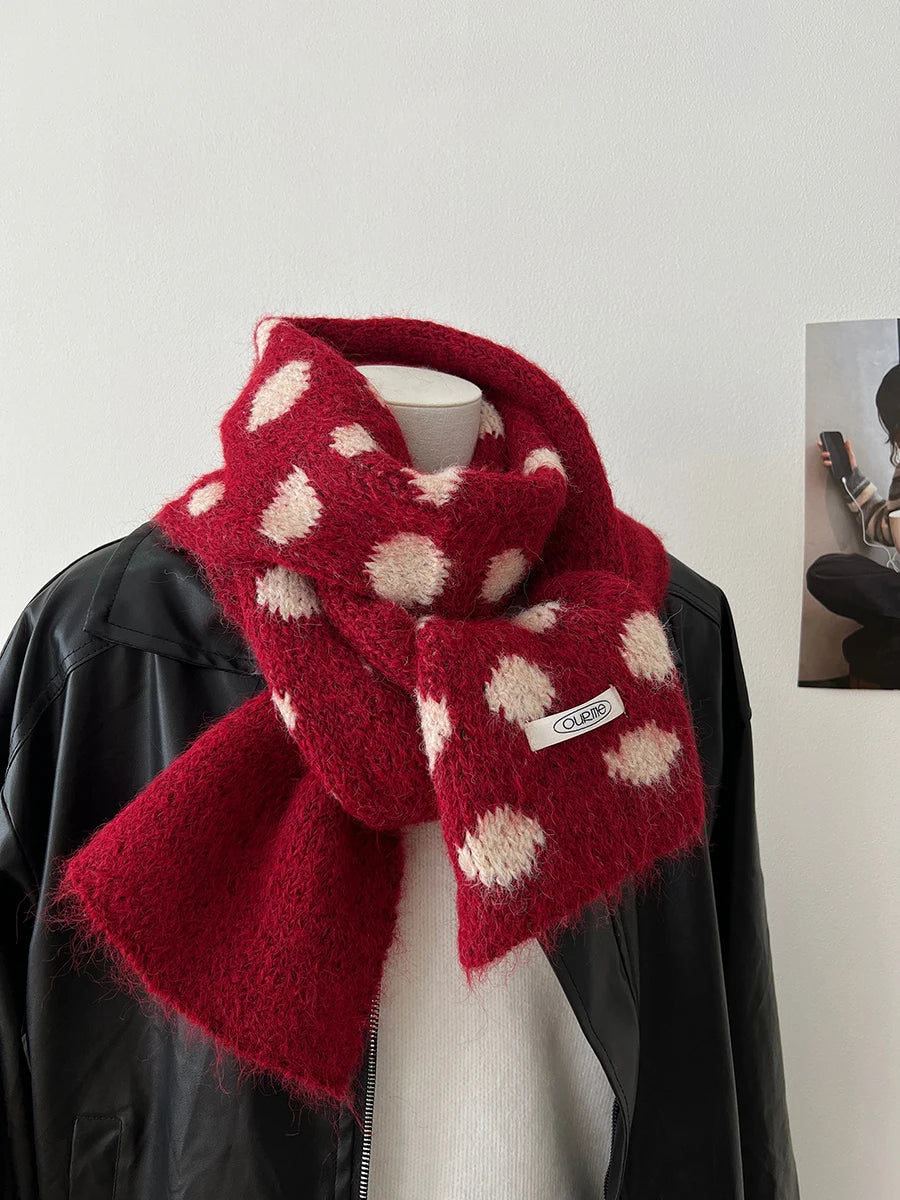 Polka Dot Scarf