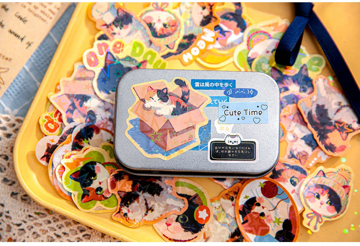 Kitty Cat Sticker Pack (30 Pcs)