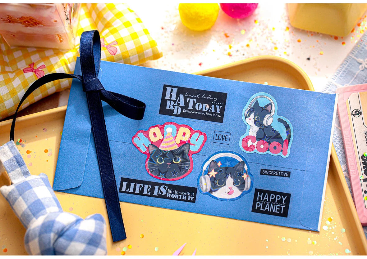 Kitty Cat Sticker Pack (30 Pcs)