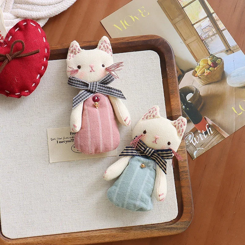 Linen Animal Pals Brooch (6 Designs)