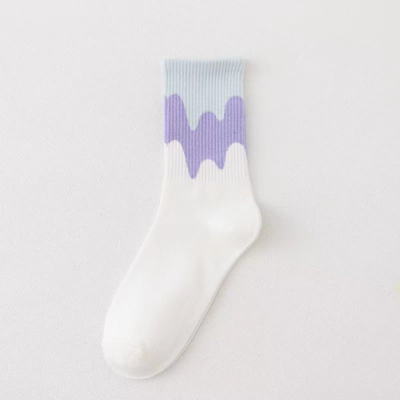 Ice Cream Drip Ankle Socks (10 Colours)