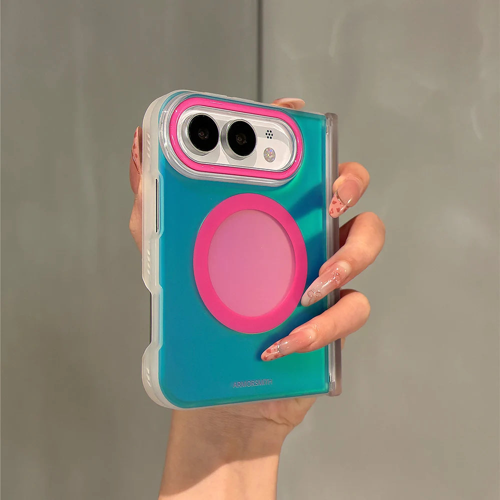 Neon Colourblock Case for iPhone Duo