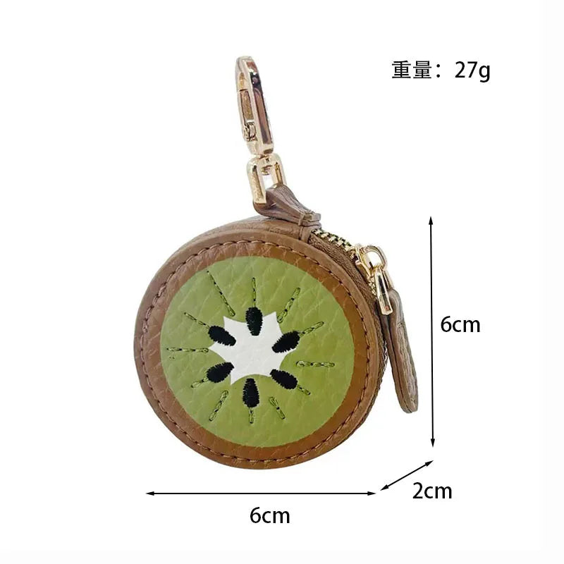 Fruit Shaped Mini Zipper Purse