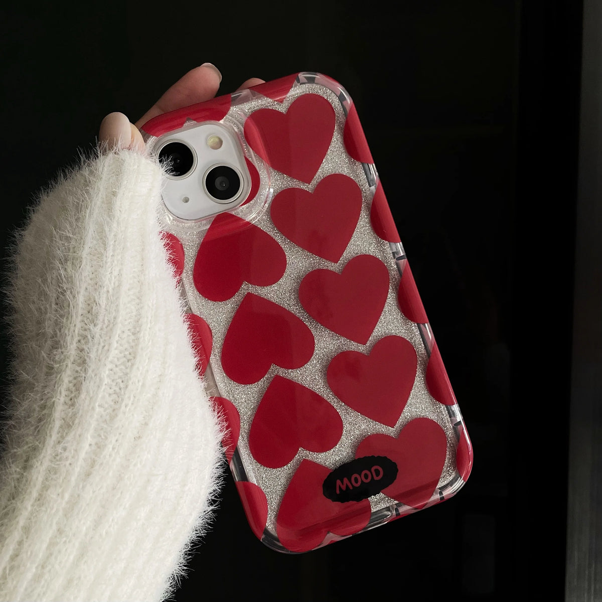 Heart Pattern iPhone Case