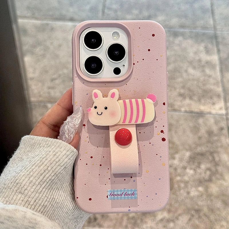 Animal Finger Ring iPhone Case