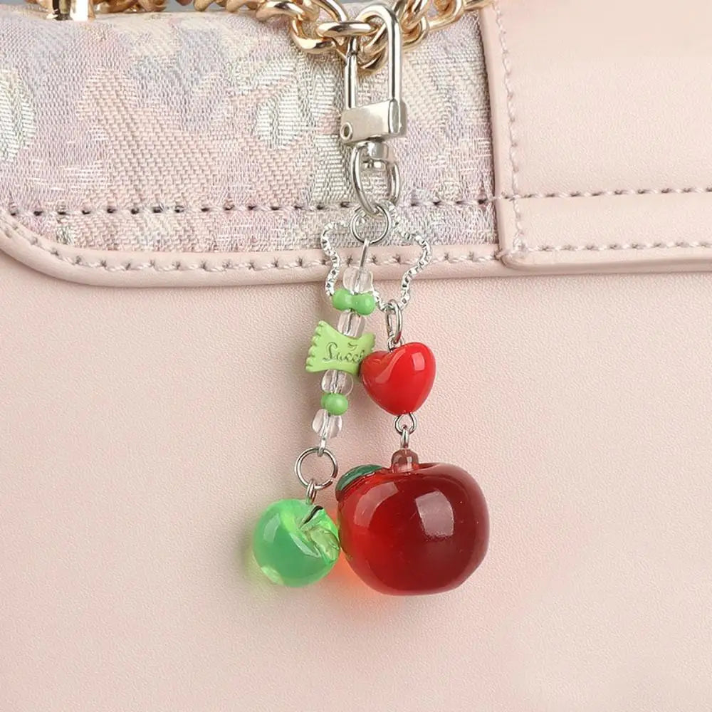 y2K Fruit Charm Strap Clip-On Keychain