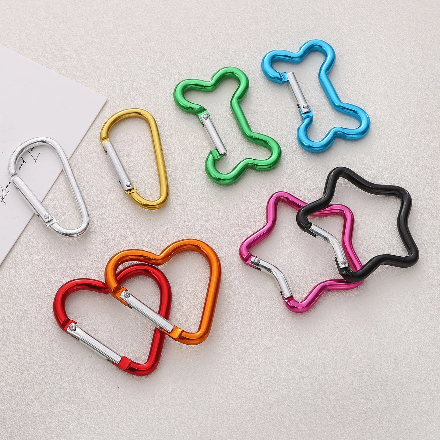 Multicolor Fun Shape Carabiner Clip - Ice Cream Cake