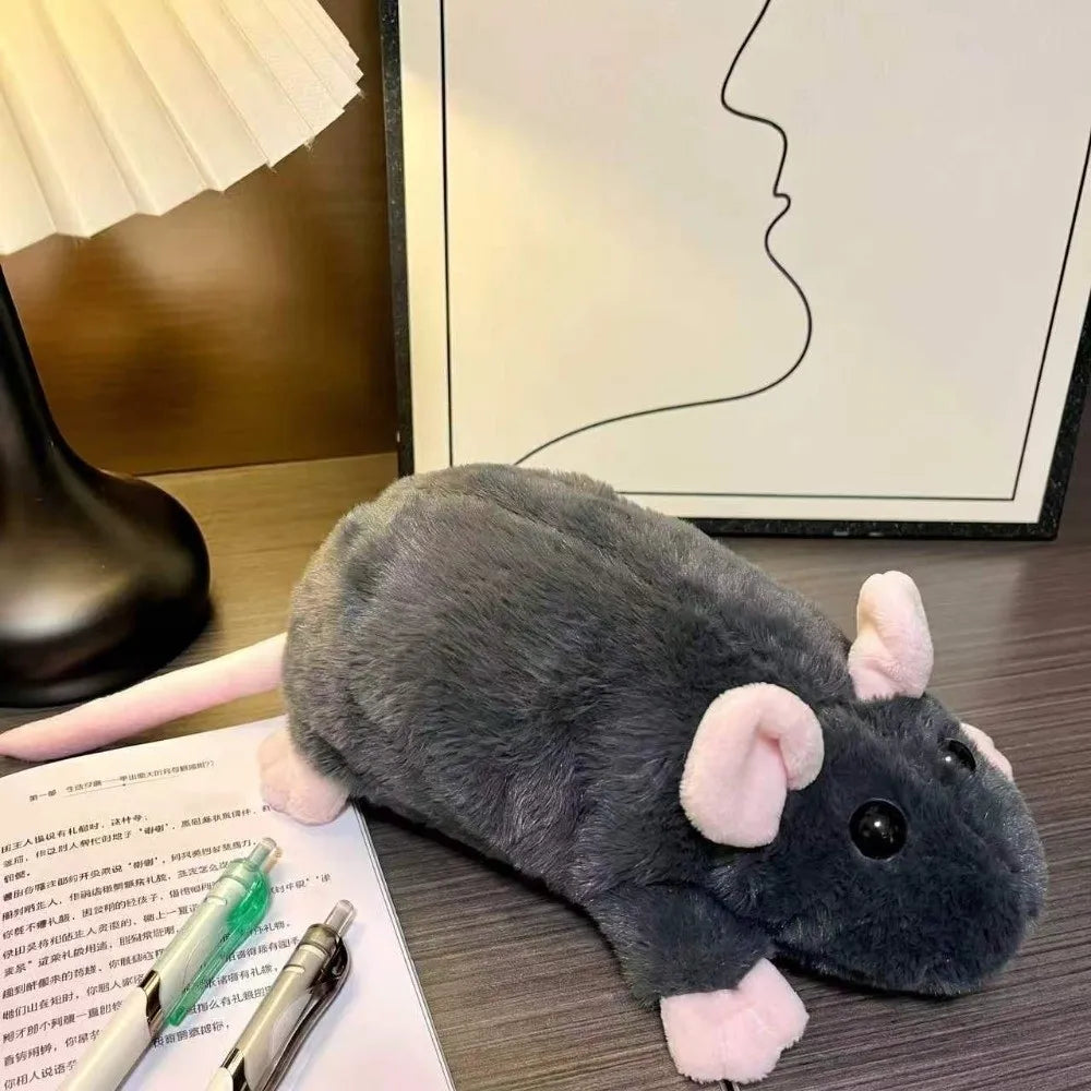 Plush Rat Pencil Case