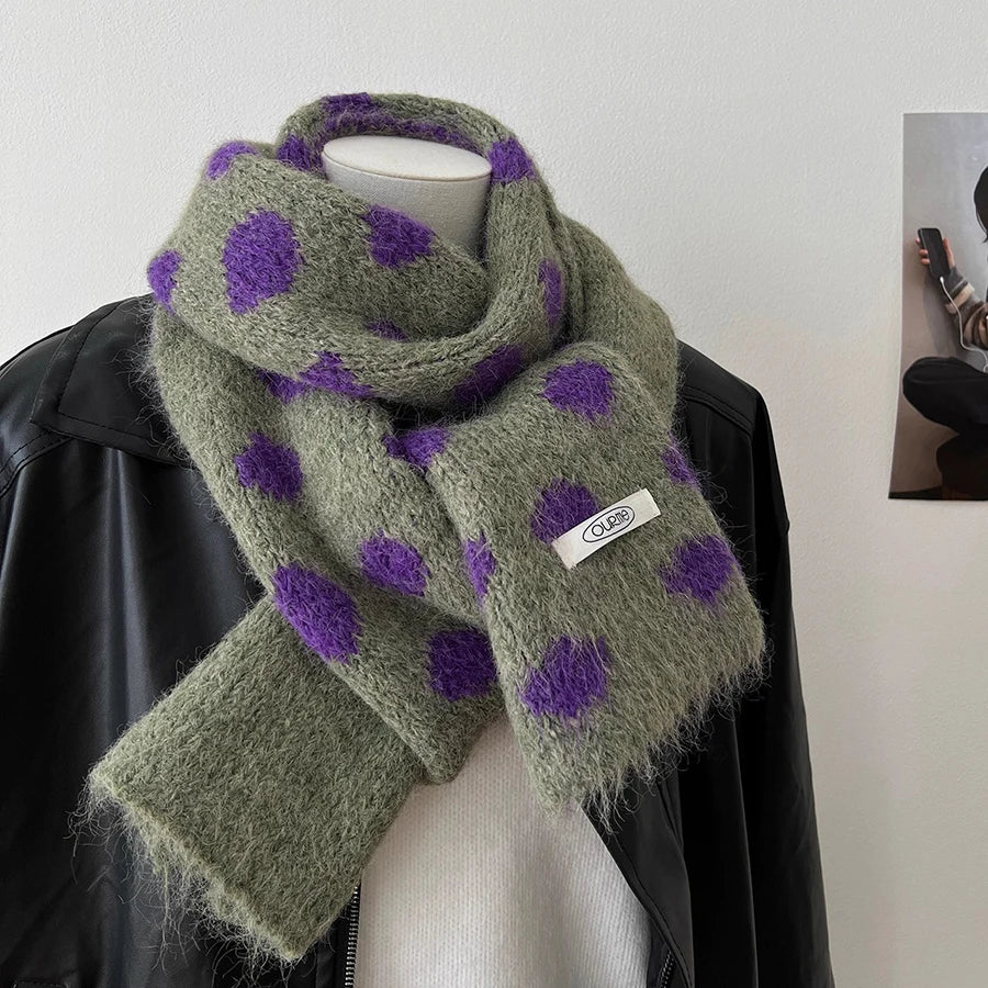 Polka Dot Scarf