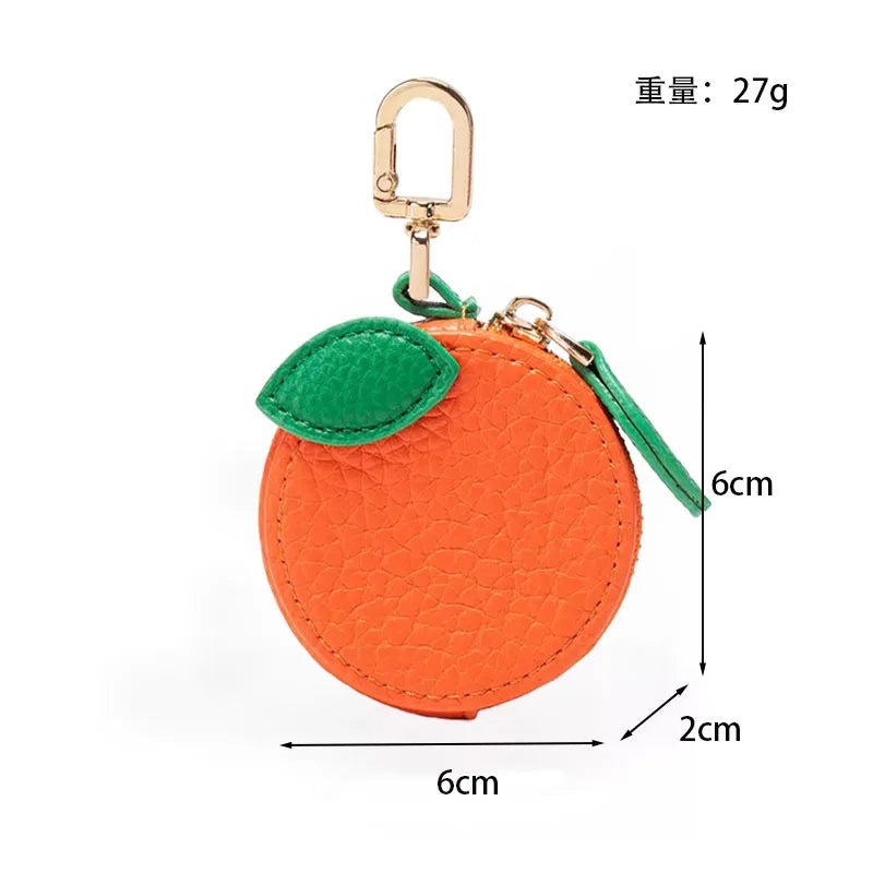 Fruit Shaped Mini Zipper Purse