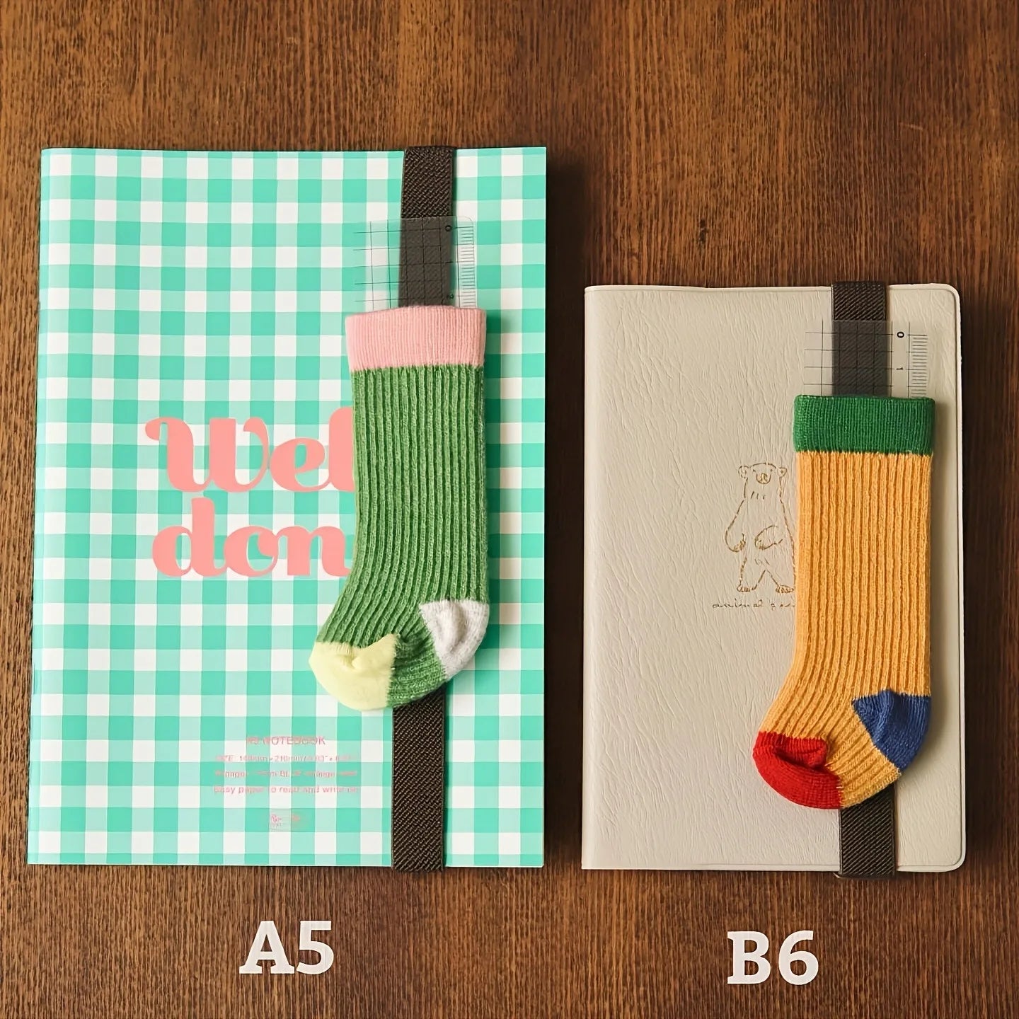 Sock Shaped Pen and Pencil Holder