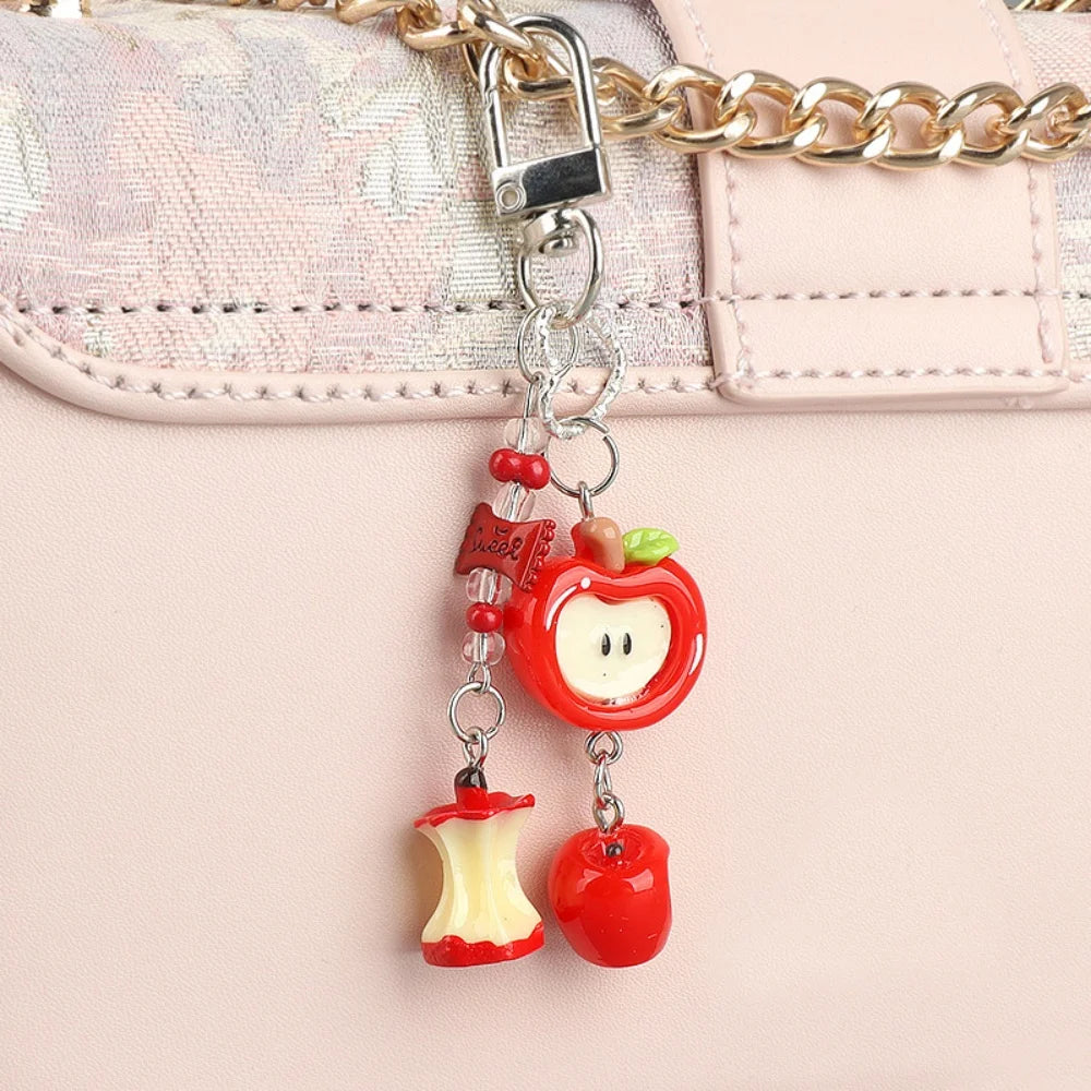 y2K Fruit Charm Strap Clip-On Keychain