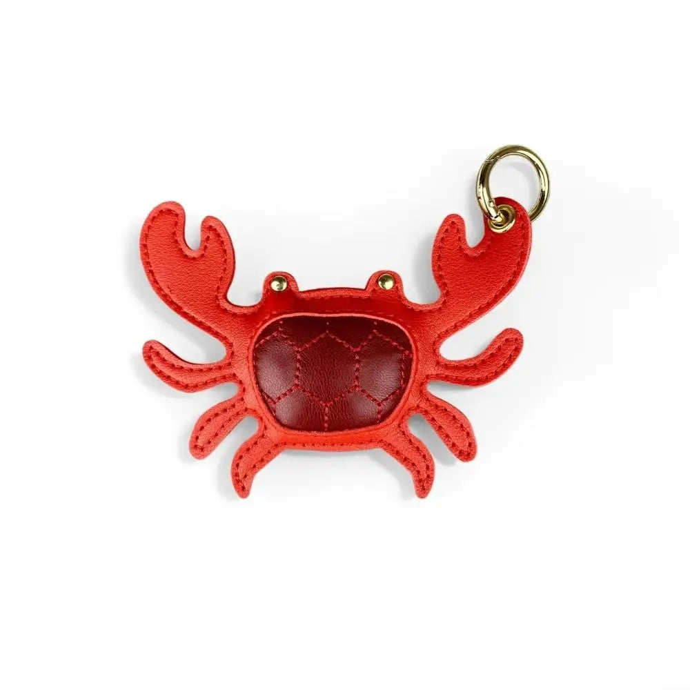 Lovely Beach Style Pu Leather Lobster Pendant Cute Summer Pu Crab Keychain Fashion Hanger Bag Charm Men - Ice Cream Cake