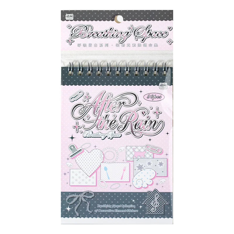 Filet Crochet Lace Sticker Book (30 Sheets)