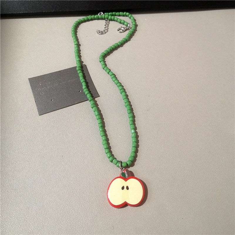 Beaded Charm Necklace
